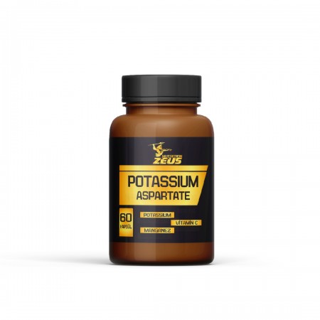 Zeus Nutrition Potassium Aspartate 99 mg 60 Capsules